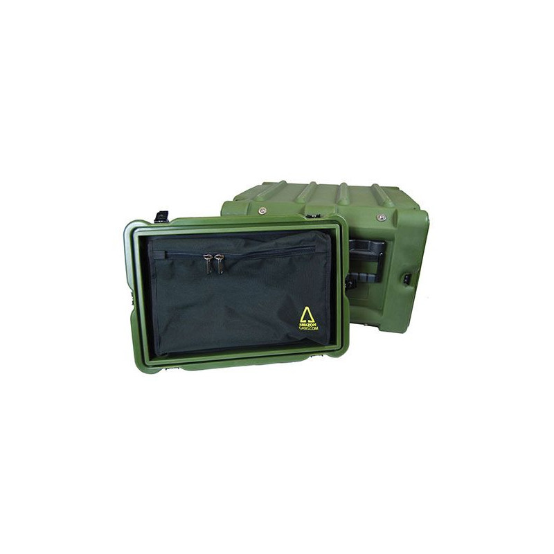 Pochette de rangement pour rack 12U avec couvercle de 125 mm