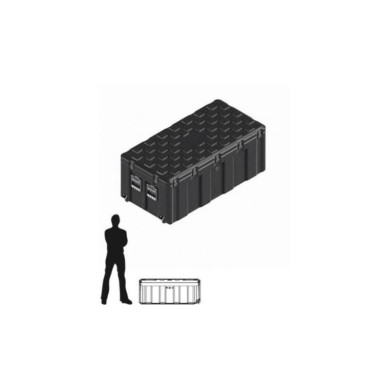 Amazon Case 1140 x 540 x 460 (Int. mm), Noire