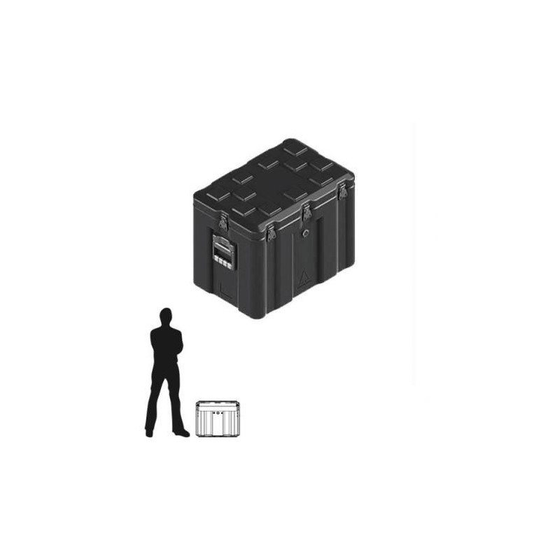 Amazon Case 540 x 340 x 460 (Int. mm), Noire