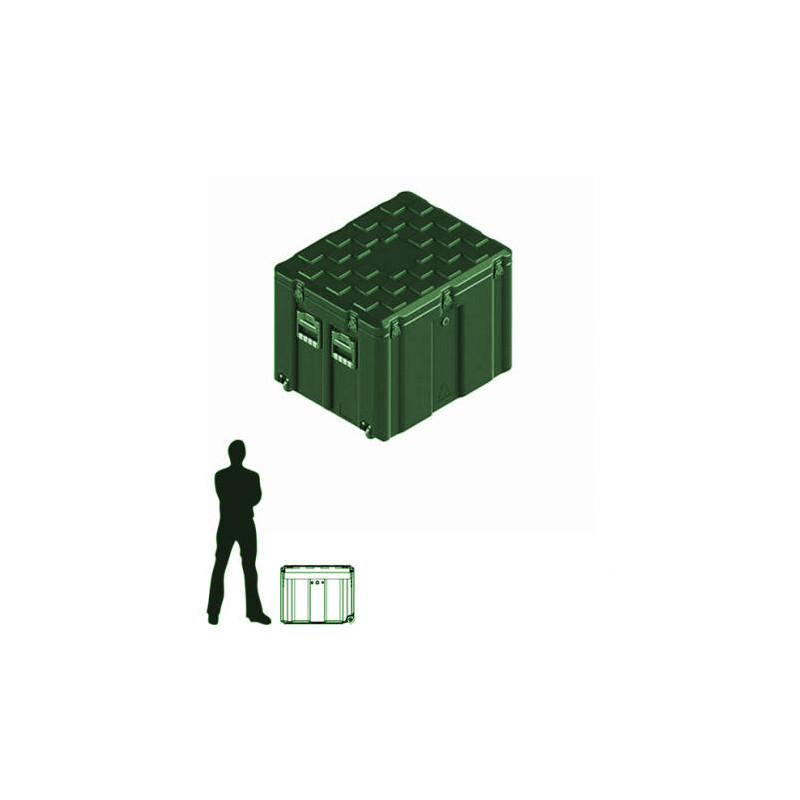 Amazon Case 690 x 540 x 560 (Int. mm), Verte