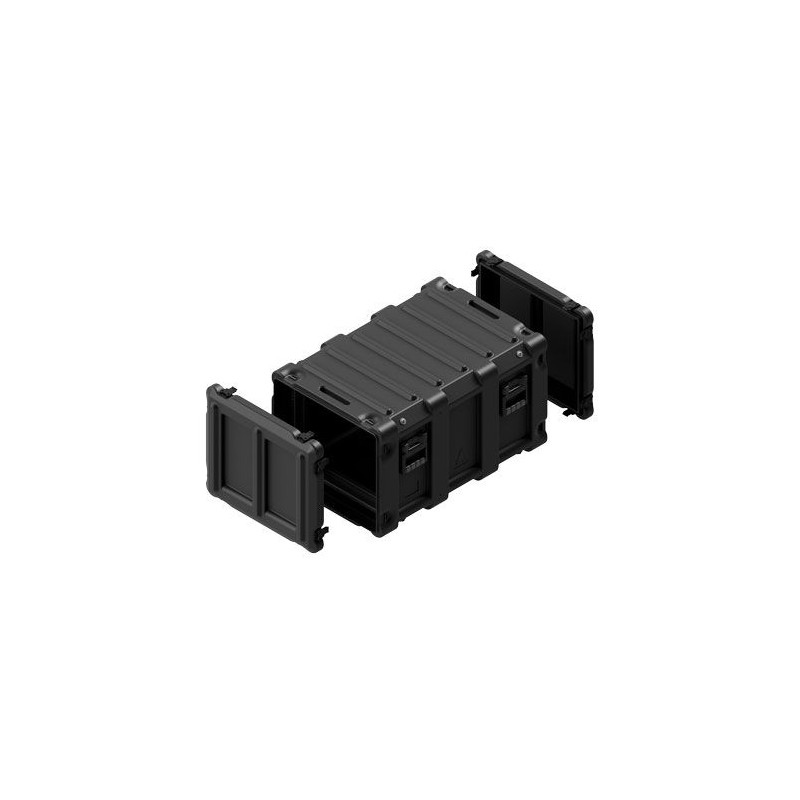 Amazon rack 8U, profondeur châssis 740 mm, couv. arrière 70 mm, Noir