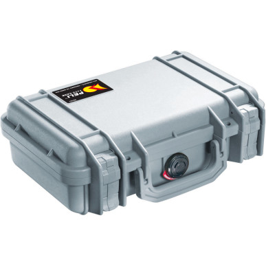 Valise Peli™ 1170 avec mousse prédécoupée, grise