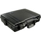 Valise Peli™ 1495 avec emplacement ordin et pochette noire