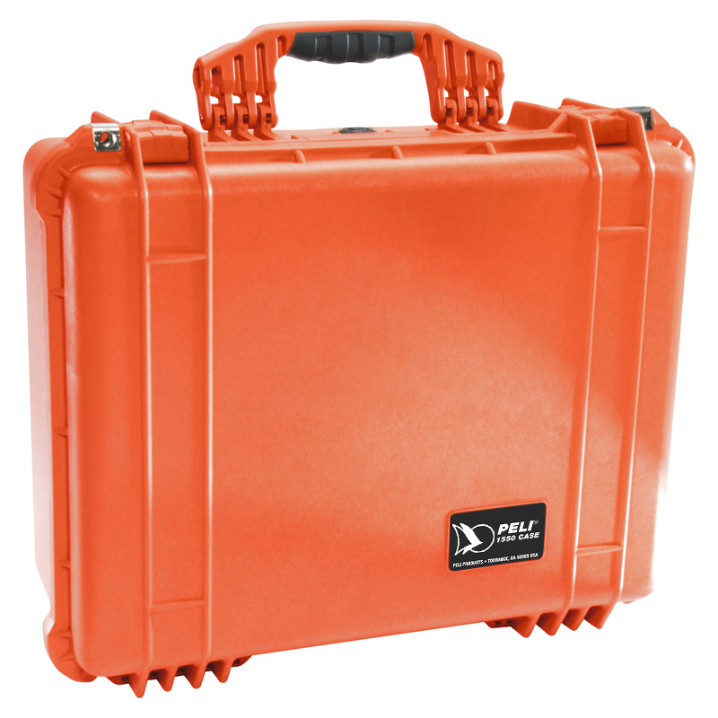 Valise Peli™ 1550 avec mousse prédécoupée, orange