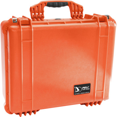 Valise Peli™ 1550 avec mousse prédécoupée, orange