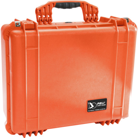 Valise Peli™ 1550 avec mousse prédécoupée, orange