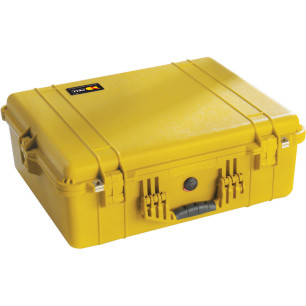 Valise Peli™ 1600 avec mousse prédécoupée, jaune