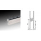 Profilé d'emboîtement hybride 11mm (le mètre) Profilé d'emboîtement hybride 11mm (le mètre)