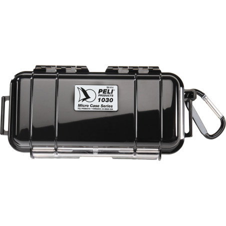 Microcase 1030 coque noire, liner noir