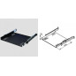 Etagère coulissante 1U prof. 380mm Etagère coulissante 1U prof. 380mm