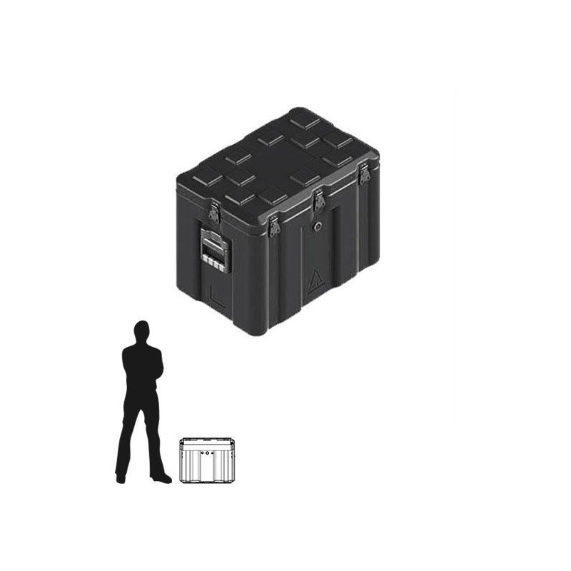 Amazon Case 540 x 240 x 560 (Int. mm), Noire