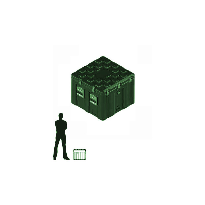 Amazon Case 540 x 540 x 460 (Int. mm), Verte