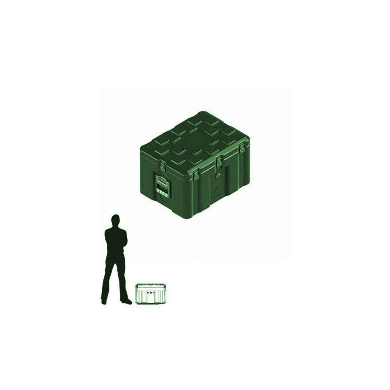 Amazon Case 540 x 390 x 360 (Int. mm), Verte