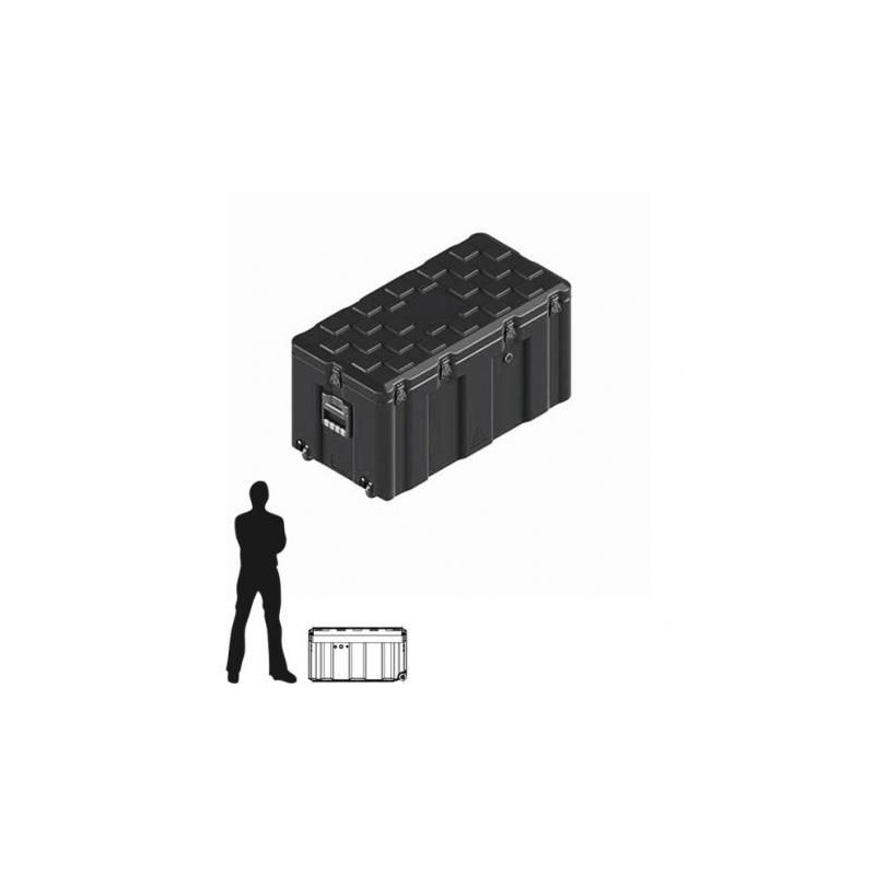 Amazon Case 840 x 390 x 460 (Int. mm), Noire