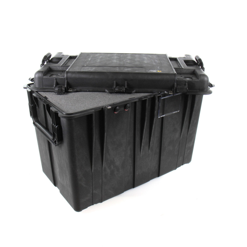 Valise Peli™ 0500 avec mousse prédécoupée, noire