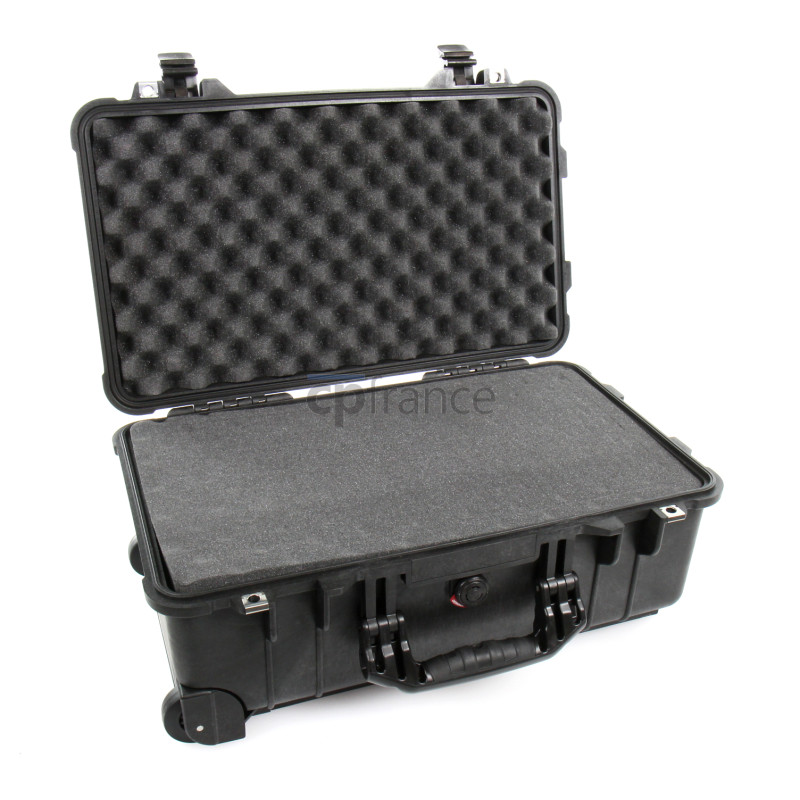 Valise Peli™ 1510 avec mousse prédécoupée, noire
