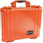 Valise Peli™ 1550 avec mousse prédécoupée, orange