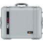 PELI-AIR VALISE PC1637 GRISE SANS MOUSSE GEN3