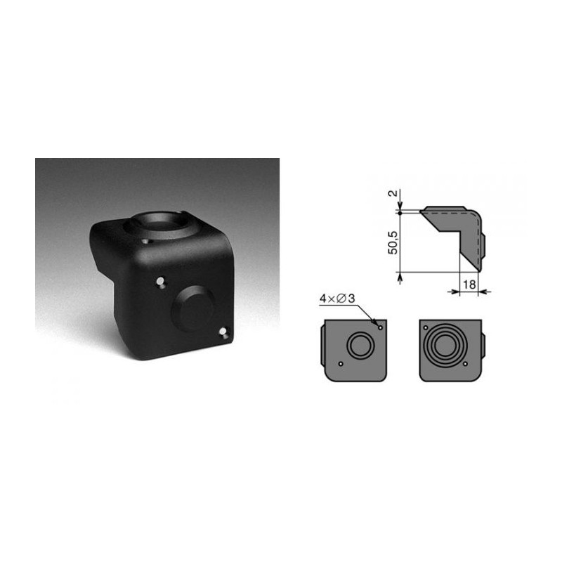 Coin superposable 50mm superposable