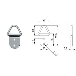 Attache pour bandoulière