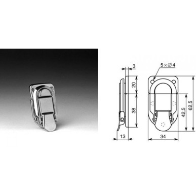 Fermeture grenouillère