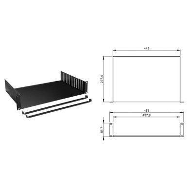 Rackmount Kit 2U