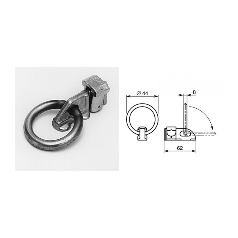Anneau "2 points" système "Flying track" 1010