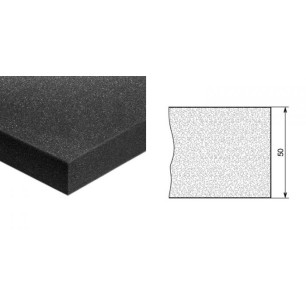 Mousse souple 2000 x 1200 x épaisseur 50mm