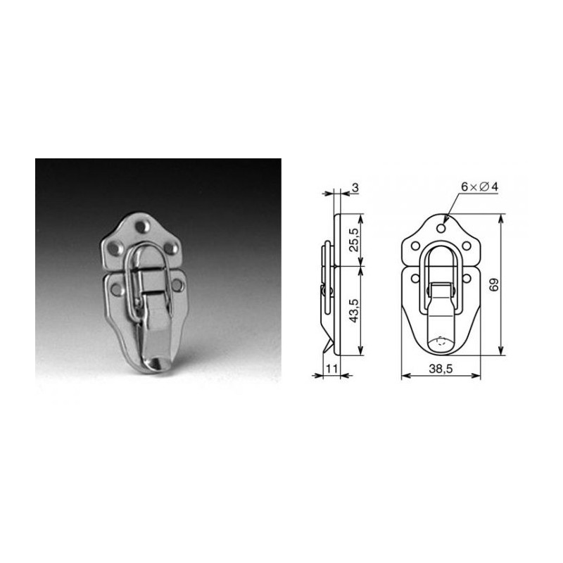 Fermeture grenouillère