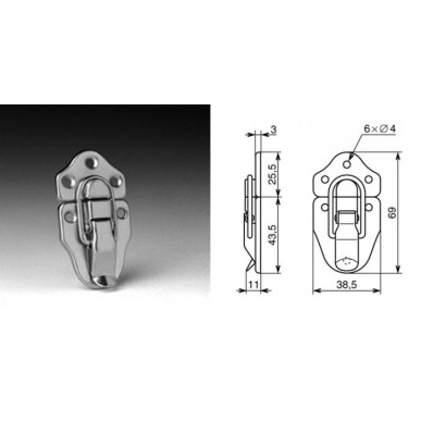 Fermeture grenouillère