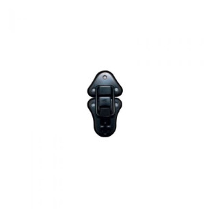 Fermeture grenouillère cadenassable noire