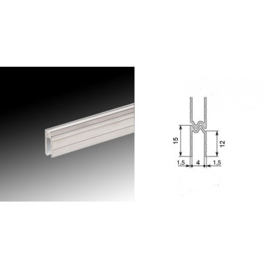 Profilé hybride 4mm (le mètre)