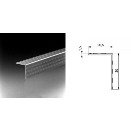 Cornière d'angle 30 x 20 mm (le mètre)