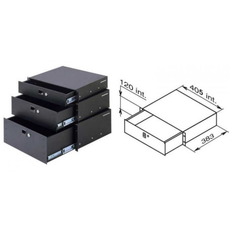 Tiroir rackable 3U
