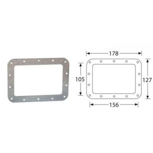 Contre-plaque ajourée pour 5101