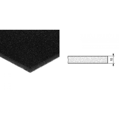 Mousse acoustique 2M x 1M type PPI pour enceinte acoustique