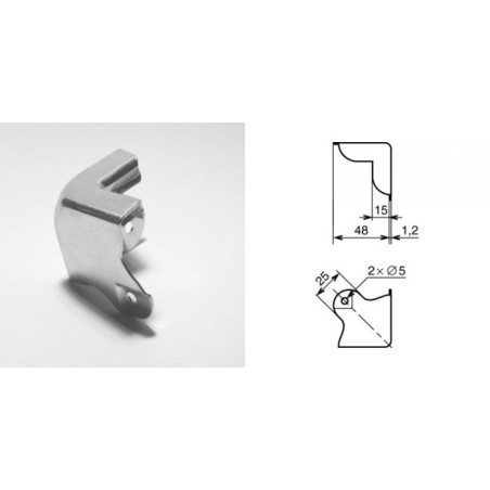 Coin 2 pattes système "TrapFast"