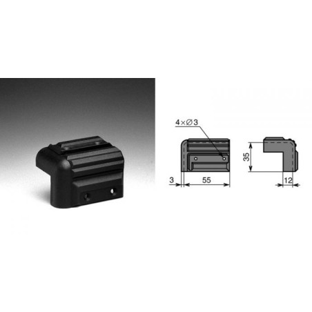 Coin superposable 55mm