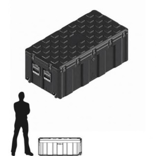 Amazon Case 1140 x 540 x 460 (Int. mm), Noire