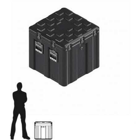 Amazon Case 540 x 540 x 560 (Int. mm), Noire