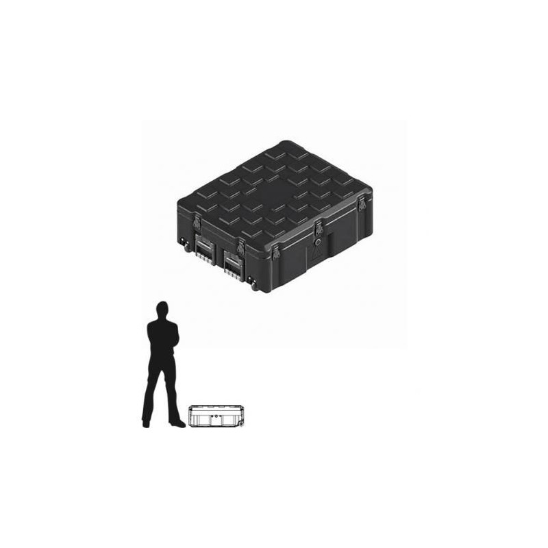 Amazon Case 690 x 540 x 260 (Int. mm), Noire