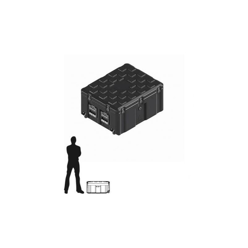 Amazon Case 690 x 540 x 360 (Int. mm), Noire