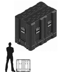 Amazon Case 779 x 446 x 700 (Int. mm), Noire,