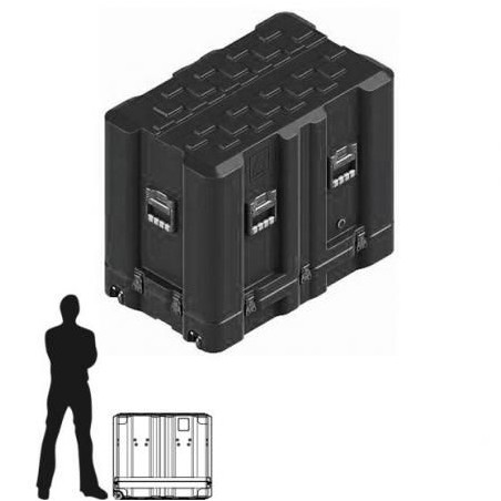 Amazon Case 779 x 446 x 700 (Int. mm), Noire,