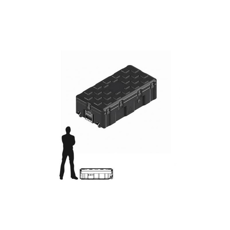 Amazon Case 840 x 390 x 260 (Int. mm), Noire