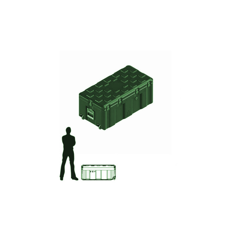 Amazon Case 840 x 390 x 360 (Int. mm), Verte