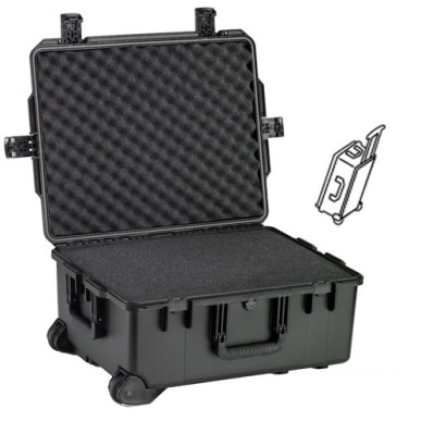 Valise Storm 2720 avec mousse prédécoupée, noire GEN2