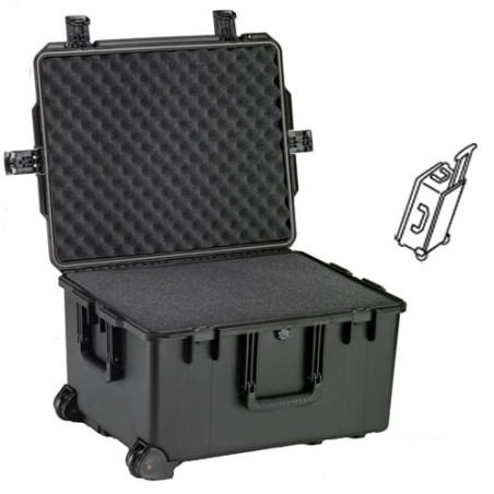 Valise Storm 2750 avec mousse prédécoupée, noire
