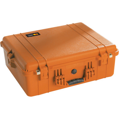 Valise Peli™ 1600 avec mousse prédécoupée, orange