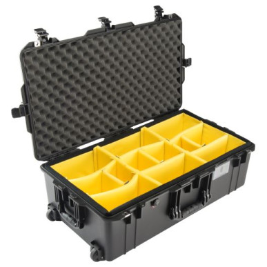 Valise Peli™ Air 1615 avec kit de cloisons Velcro, noire